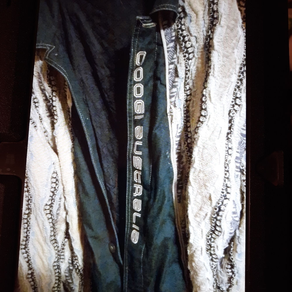 Jean sweater sleeve jacket by Coogi Australia